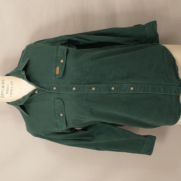 Carhartt | Shirts | Vintage Carhartt Green Cotton Workshirt